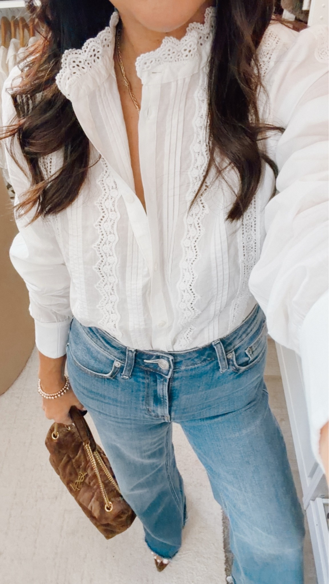 Amazing details - giving Sezane vibes half the price 
Fits TTS

#LTKOver40