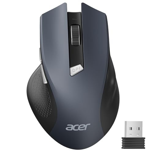 acer Wireless Mouse for Laptop, 2.4GHz Computer Mouse 3 Adjustable DPI Office Cordless USB Mice w... | Amazon (US)