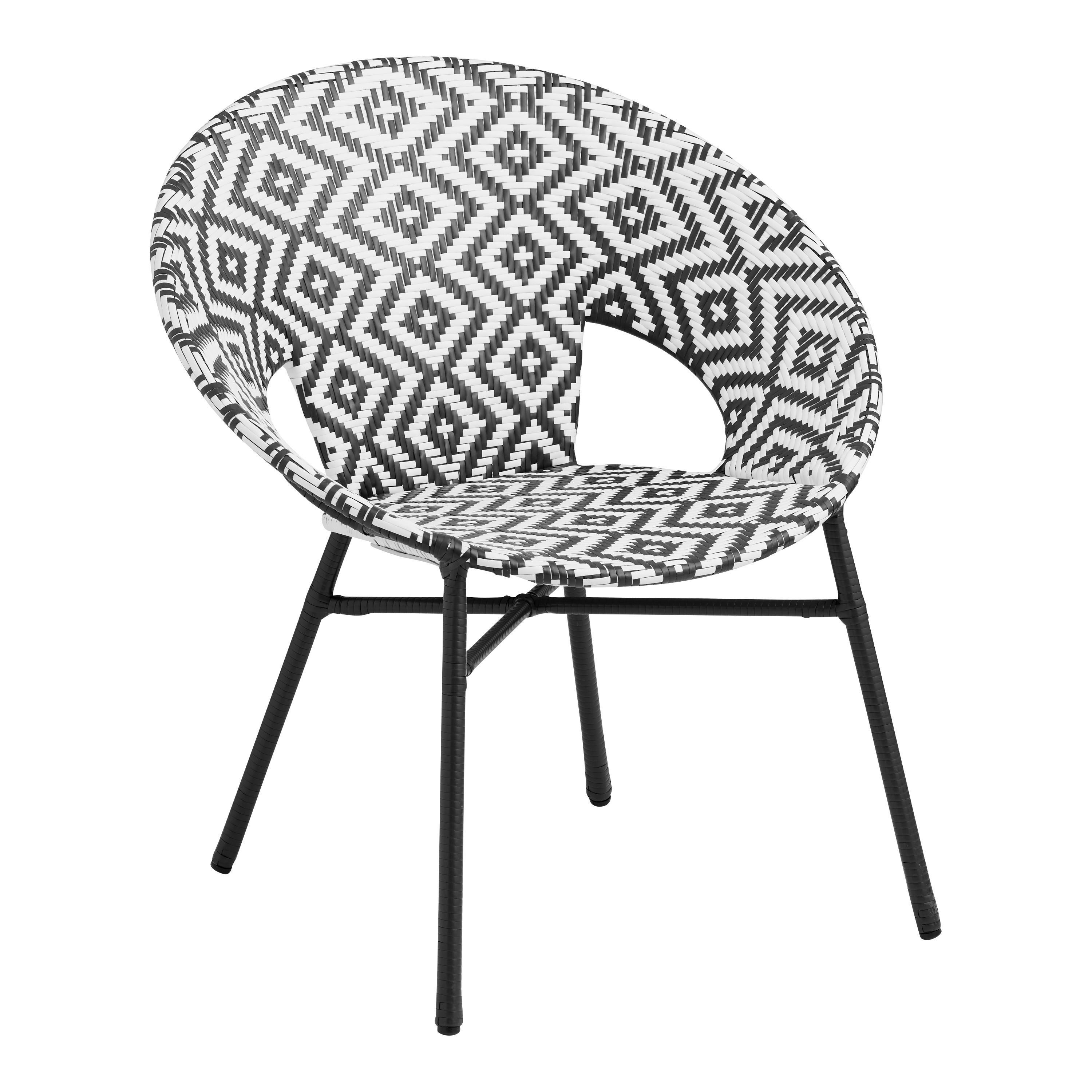 Camden Round All Weather Wicker Outdoor Chair | World Market