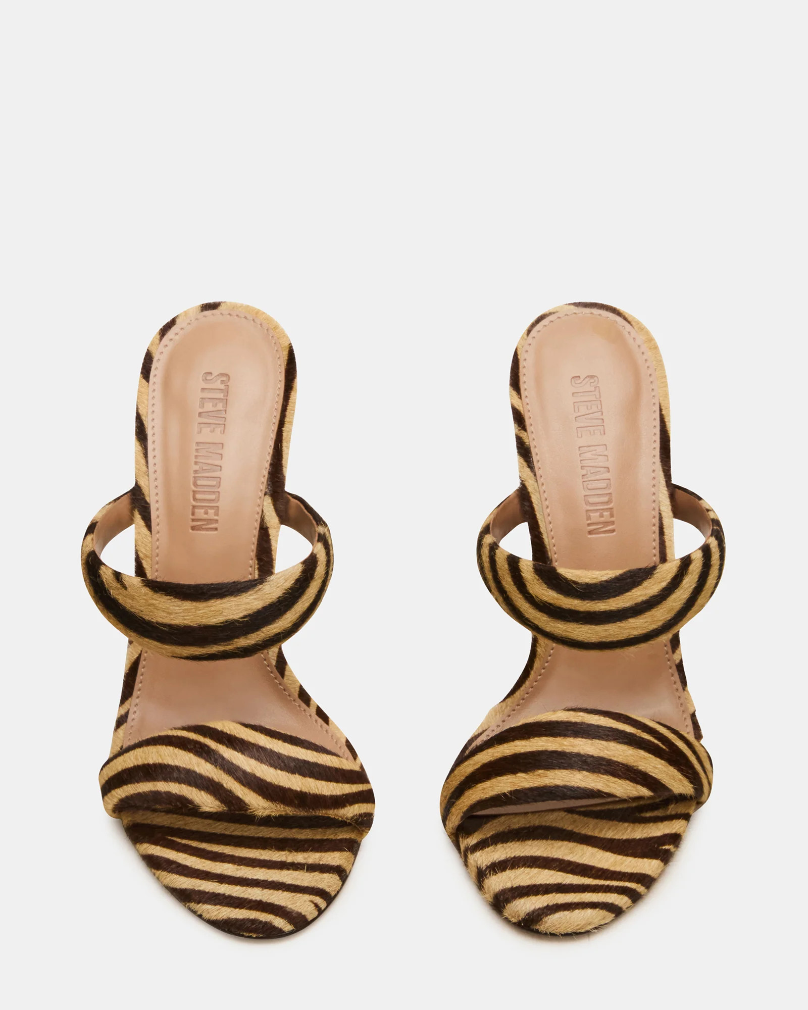 SATURN Tiger Stiletto Mule Women's Heel | Steve Madden (US)