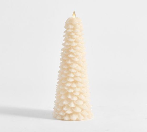 Premium Flickering Flameless Tree Candle | Pottery Barn (US)