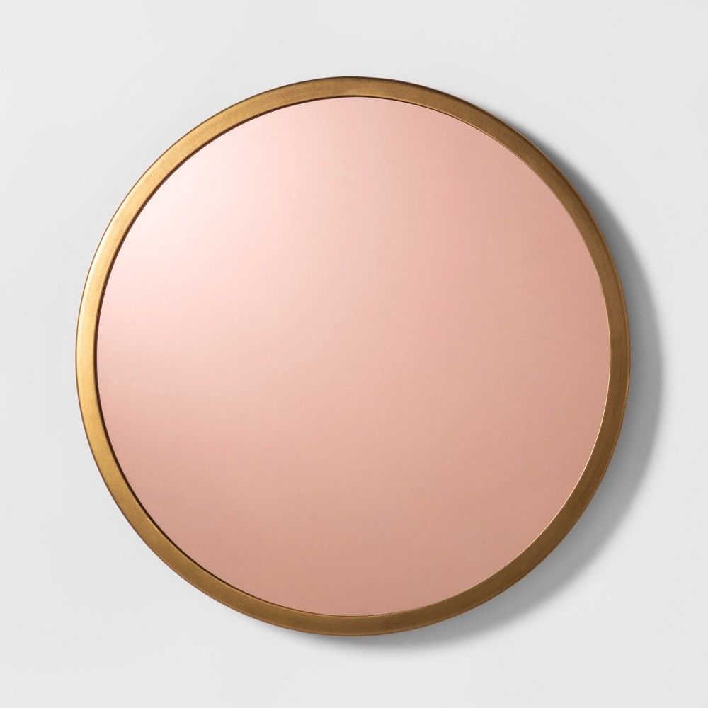 Round Wall Mirror - Cloud Island™ Gold | Target