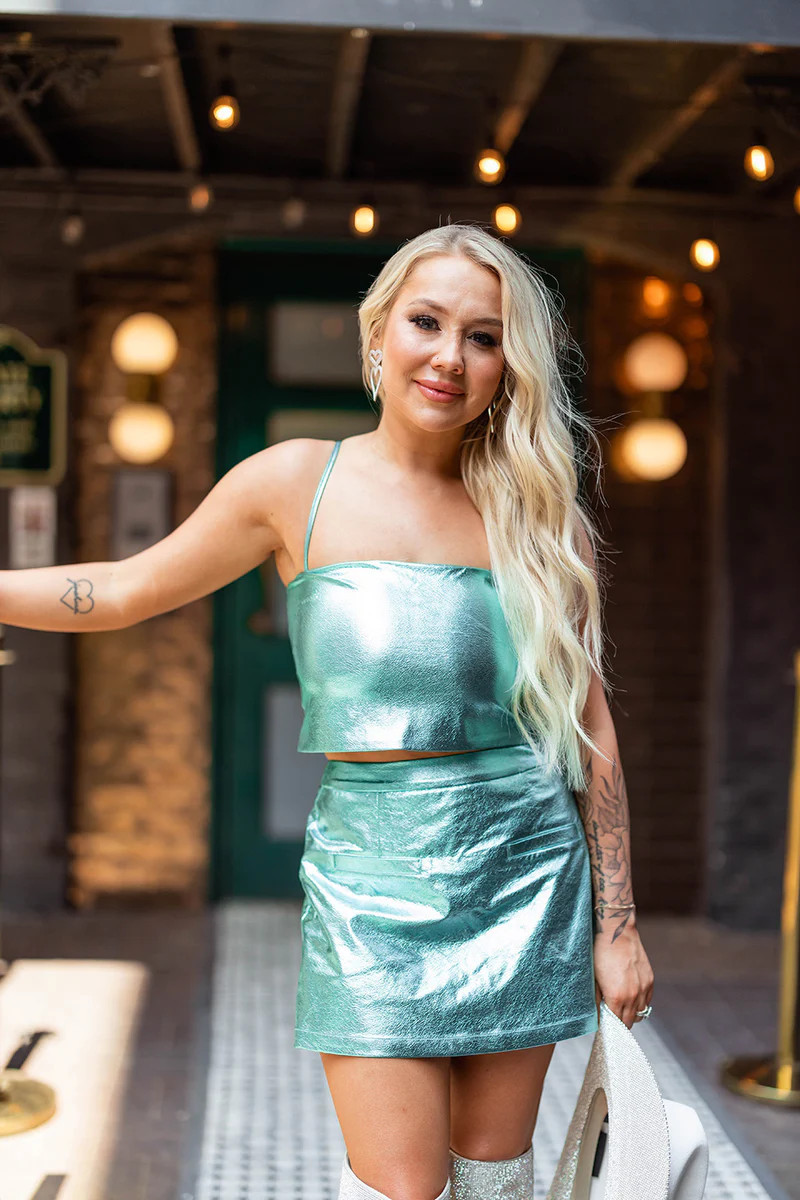 BuddyLove | Sloane Outfit Set | Aqua | BuddyLove