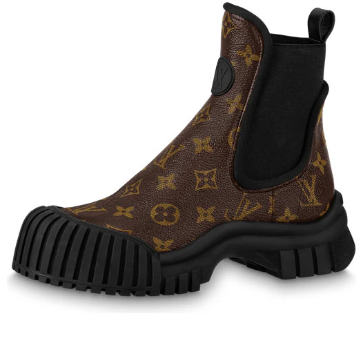 (WMNS) LOUIS VUITTON Ruby Flat Ranger Boots 'Brown Monogram' | KICKS CREW