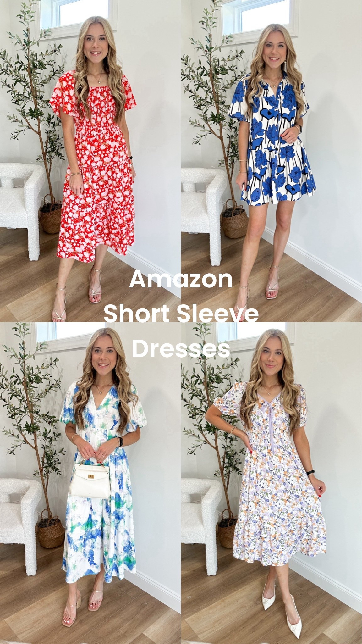 🌸 Summer Floral Dress Try-On Haul 🌸
Looking for the perfect floral summer dresses for 2025? These lightweight, feminine dresses are must-haves for brunch, weddings, and vacation! 🌞✨
From bold red blooms to soft pastel florals, these breezy midi and mini dresses are flattering, flowy, and effortlessly chic.

#LTKStyleTip #LTKSeasonal #LTKWedding