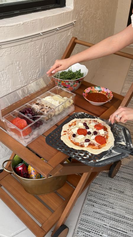 Everything we use for our homemade pizza parties! Love this electric woodfire oven and ice chiller

#LTKVideo #LTKHome #LTKParties