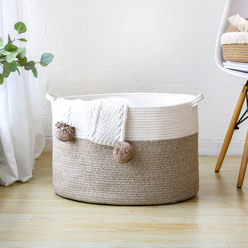 Cotton Rope Basket | Wayfair North America