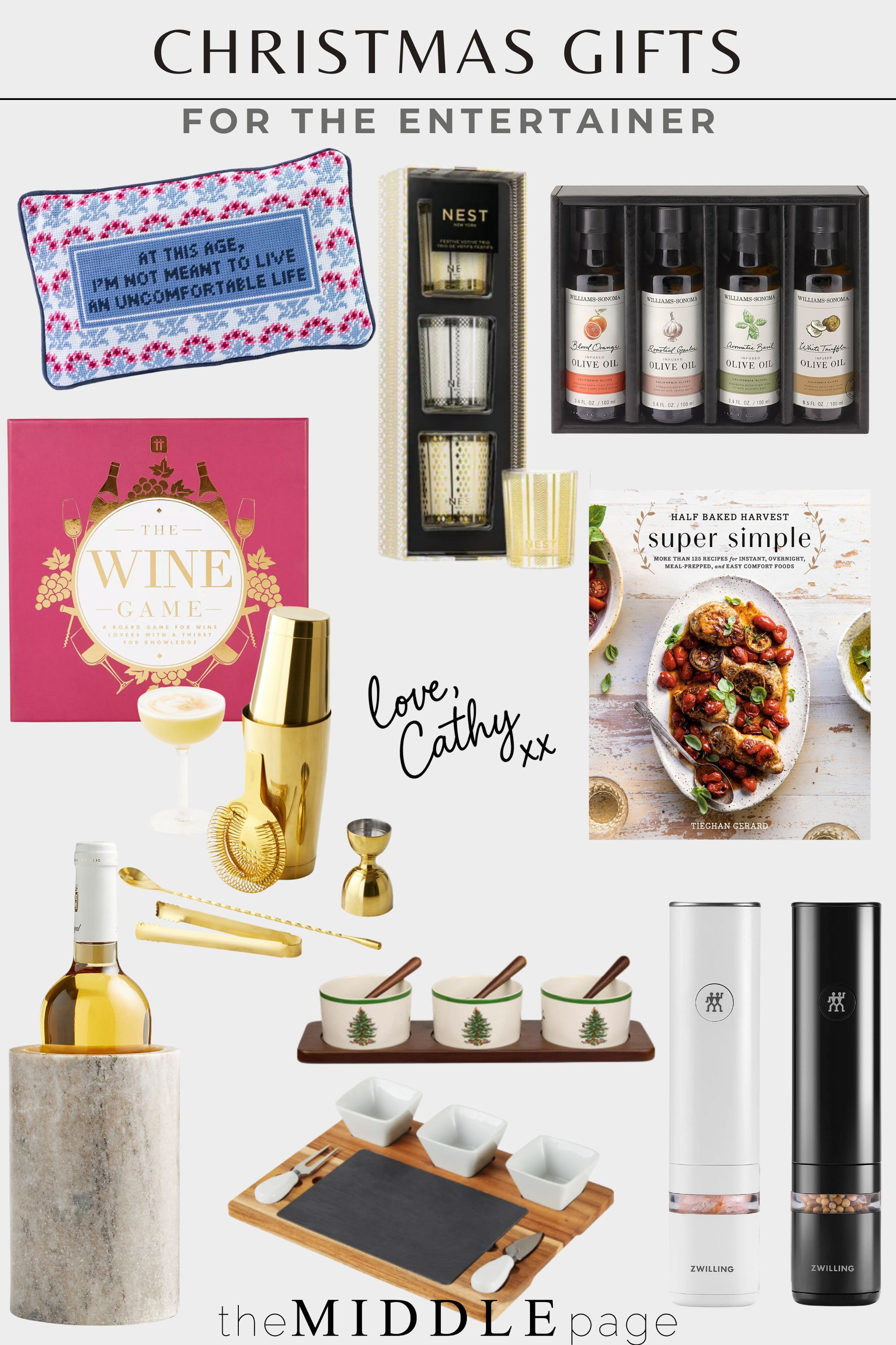 Chic hostess picks that elevate every gathering — wine, olive oil, luxe candles, and the prettiest bar tools. Perfect for the entertainer in your life. ✨🍷 

 

#LTKGiftGuide #LTKHoliday #LTKfoodie