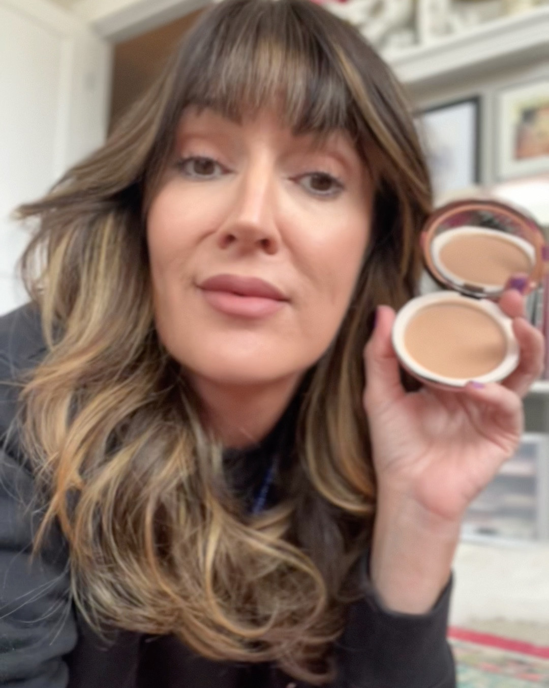 Brand NEW from @lauramercier tinted blur balm in shade 02. Swiped on with the real flawless foundation brush, I am IMPRESSED with its gorgeous finish!! 

#LTKBeauty #LTKOver40 #LTKgrwm