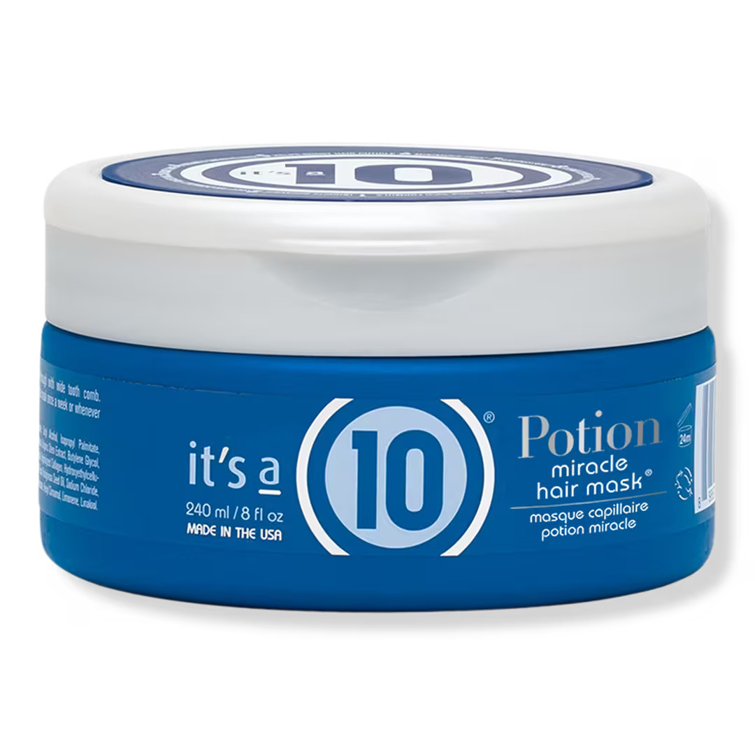 Apply the ultra-thick, rich, creamy formula of It's A 10 Potion Miracle Hair Mask to the most str... | Ulta