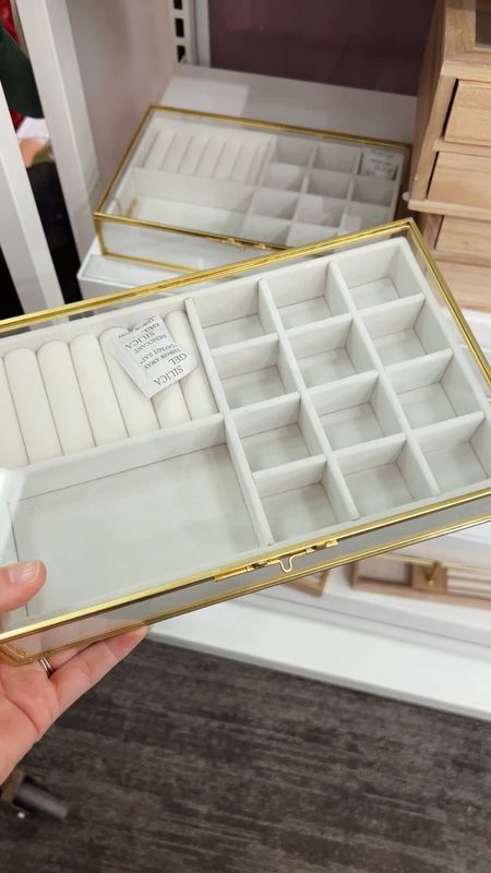 The prettiest brass and glass jewelry case! Also linked some cute jewelry. 

Gifts for her
Gift idea
Target 

#LTKbeauty #LTKGiftGuide #LTKunder50