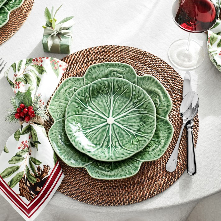 Bordallo Pinheiro Cabbage Salad Plates | Williams-Sonoma