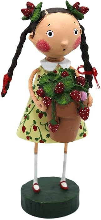 Lori Mitchell 18010 Strawberry Fields Figurine 6.5" | Amazon (US)