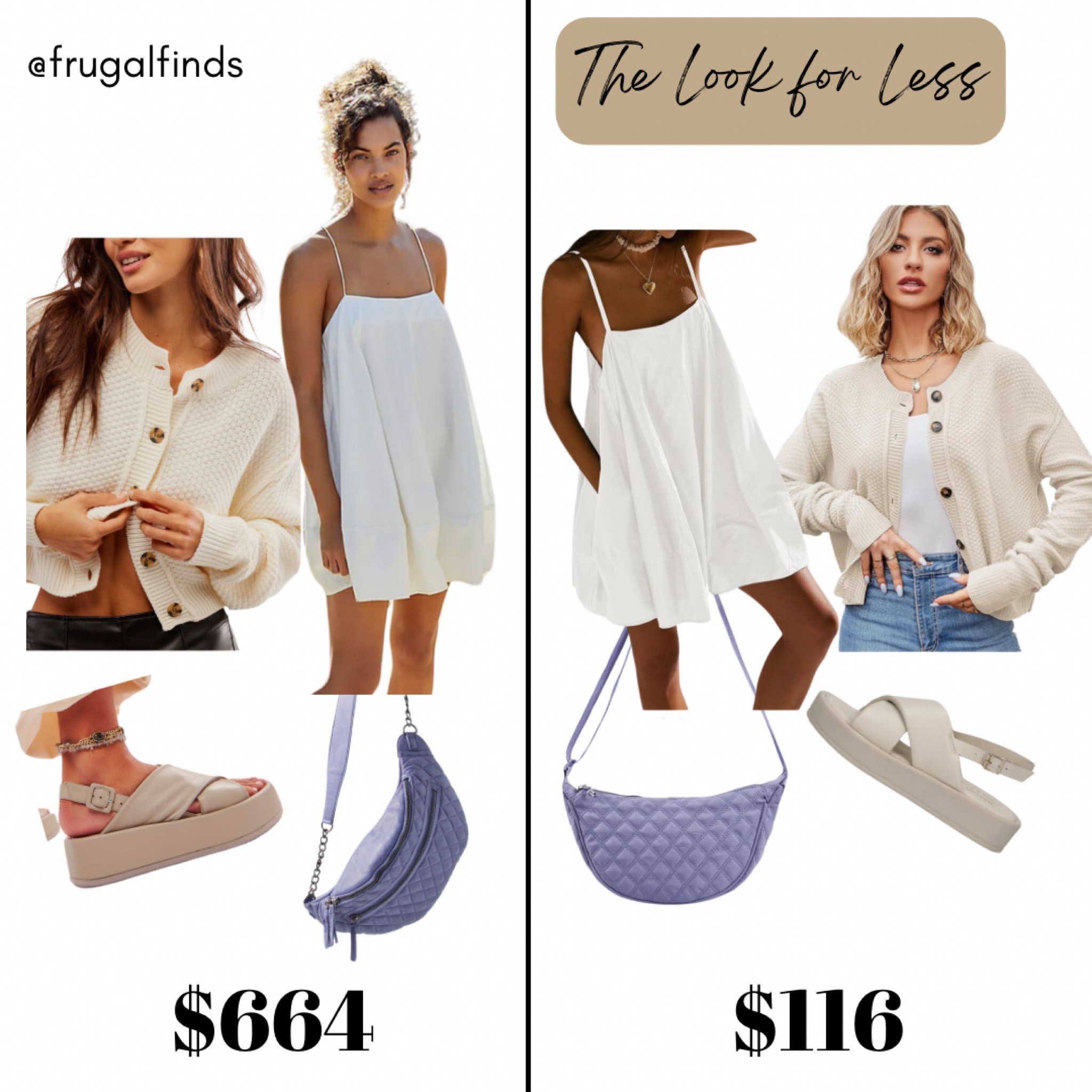 And yet another Free People outfit for less! I love this spring outfit! A cardigan and dress is my go-to for those days where it’s just a little too chilly to be sleeveless. All these items are on Amazon and are more than $500 less than their FP counterparts! 

Comment DRESS on this post and I’ll send you a shoppable link directly to your DMs. You can also shop the link in my bio, or check my stories for more ways to shop! 



#LTKSeasonal #LTKfindsunder50 #LTKstyletip