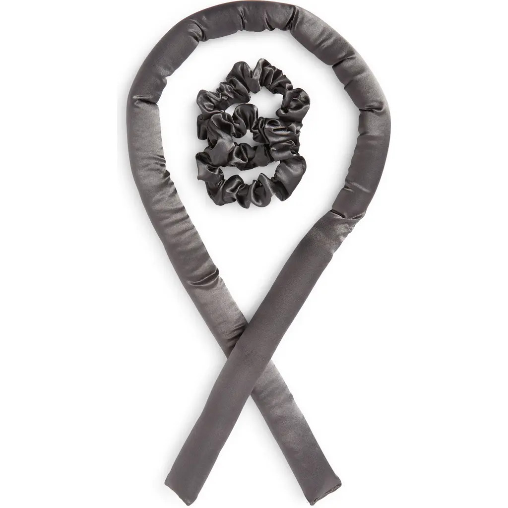 Kitsch Satin Heatless Curling Set in Charcoal at Nordstrom Rack | Nordstrom Rack