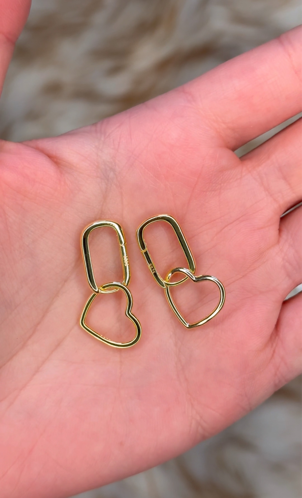 These heart drop hoop earrings are made of S925 sterling silver, not just the posts, but the entire body of the earrings is made of sterling silver. Sensitive ears can also be worn with confidence, without causing allergies.

#LTKFindsUnder50 #LTKMostLoved