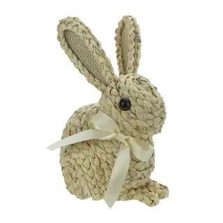 9.25" Natural Easter Bunny Woven Tabletop Décor by Ashland® | Michaels Stores