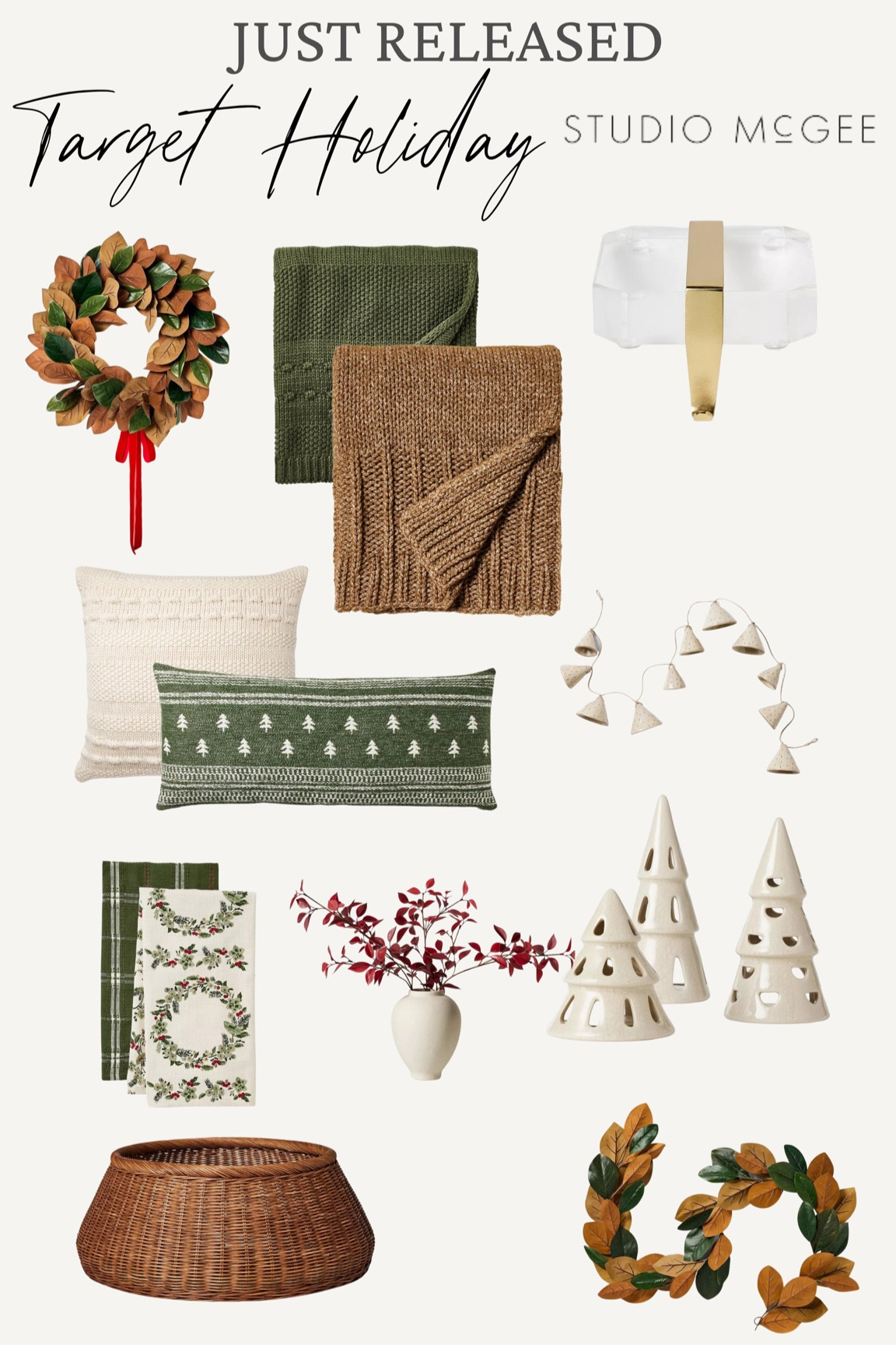 Target and Studio McGee Holiday Decor release! 

Target holiday / Studio McGee Holiday / Studio McGee Christmas Decor / Holiday Decor / Christmas Decor / Holiday Accents / Tree Skirts / Holiday Pillows / Holiday Art / Holiday Greenery / Holiday Decorations/ Christmas Stockings / Christmas Decor / Christmas Accents / Seasonal Decor / Winter Home / Neutral Seasonal Decor / Holiday Throw Pillows / Christmas Ornaments / Holiday Candles / Christmas Bells / Christmas Throw / Christmas Wreath / Christmas Greenery

#LTKSeasonal #LTKhome #LTKHoliday