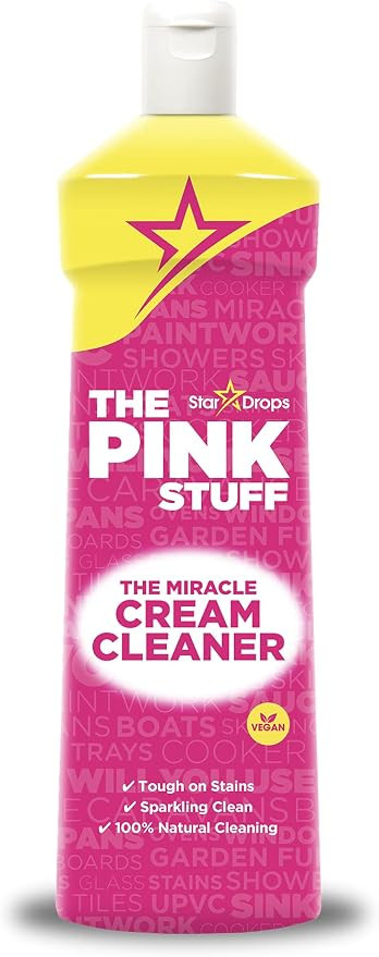The Pink Stuff Stardrops Miracle Cream Cleaner, 17.6 Fl Oz | Amazon (US)
