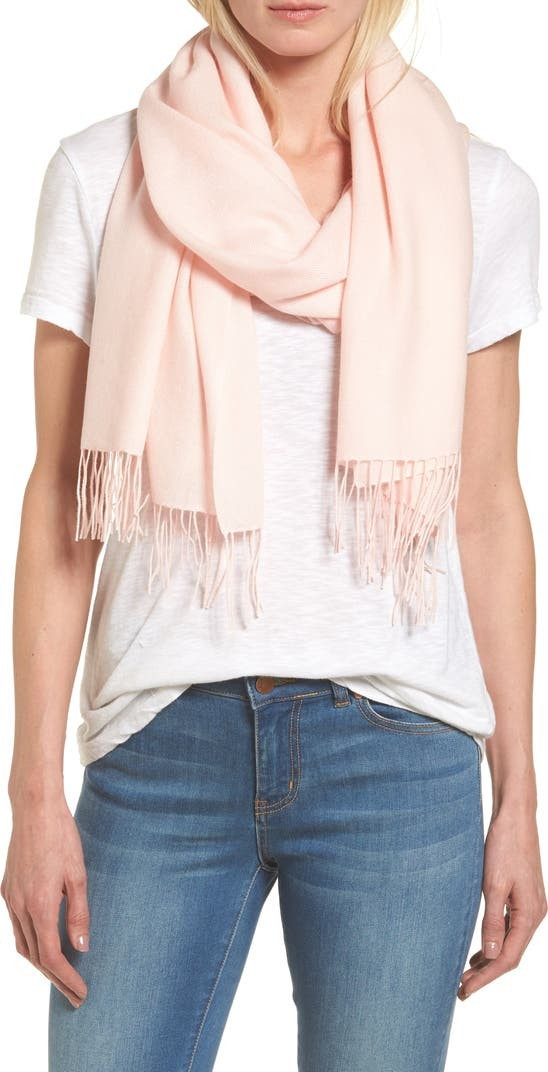 Tissue Weight Wool & Cashmere Scarf | Nordstrom