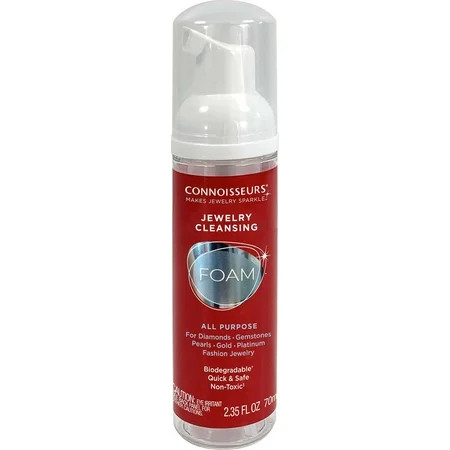 Connoisseurs All-Purpose Jewelry Cleansing Foam for All Jewelry 2.35 fl oz | Walmart (US)