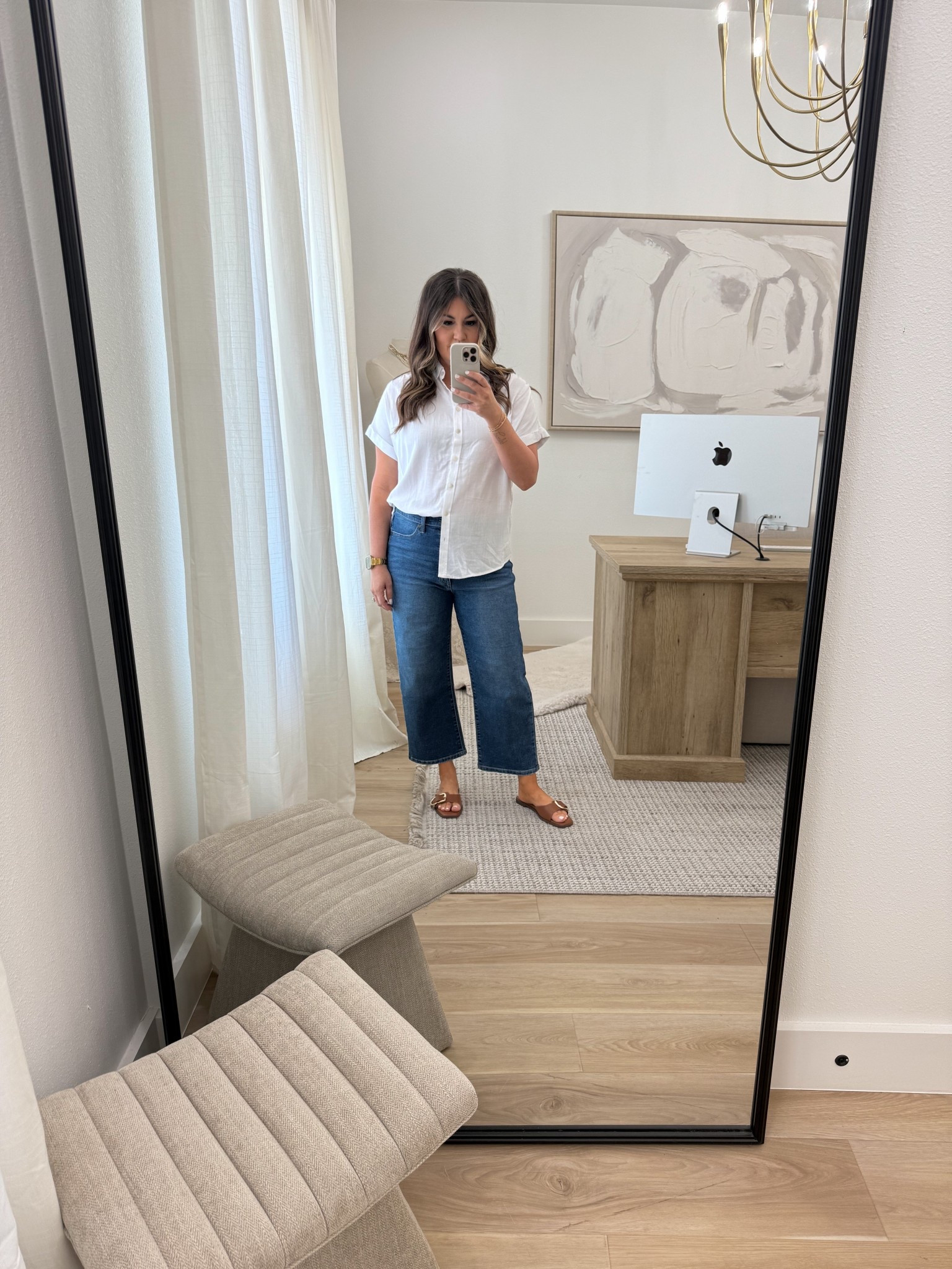 I found the BEST looks on @Walmart. Seriously!!!! 
Mix & match these pieces and you will have outfits for days. It’s like the perfect basics for a capsule wardrobe #walmartpartner @walmartfashion

And don’t sleep on Walmarts jeans. They always impress me. Both jeans I’m wearing are true to size. 

Outfit #1 
I sized up in the navy top for a little extra length. I also sized half a size down in the brown flats. 

Outfit #2, #3, #4 
Everything true to size! 

#walmartmusthavefashion #walmartcapsulewardrobe  #affordablefashionwalmart #musthavebasics #walmartfashion

#LTKSaleAlert #LTKStyleTip #LTKFindsUnder50