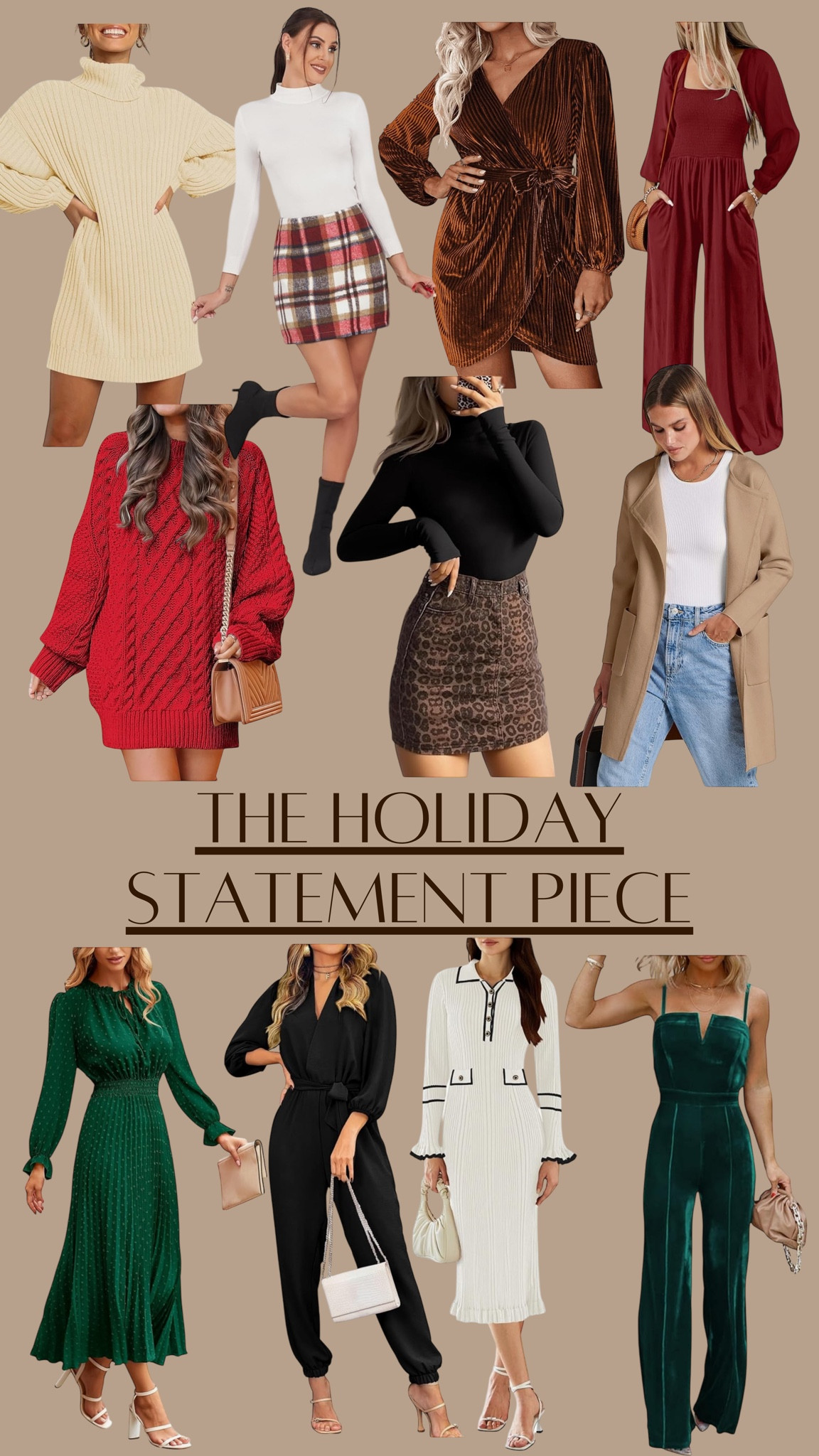 If you’re anything like me… between day to day, chasing after kiddos, and buying presents the LAST thought ai have is about my fit for the holidays. Here are a few pieces to add to cart to stay ahead of the game this year! (Hopefully😅🤞🏼)

#LTKStyleTip #LTKHoliday #LTKCyberWeek