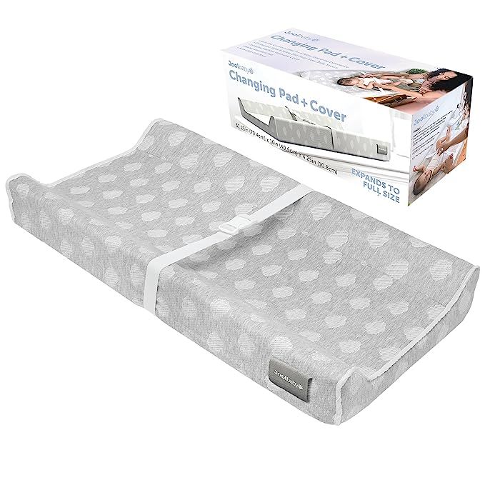 Jool Baby Changing Pad - Contoured, Waterproof & Non-Slip, Includes a Cozy, Breathable, & Washabl... | Amazon (US)