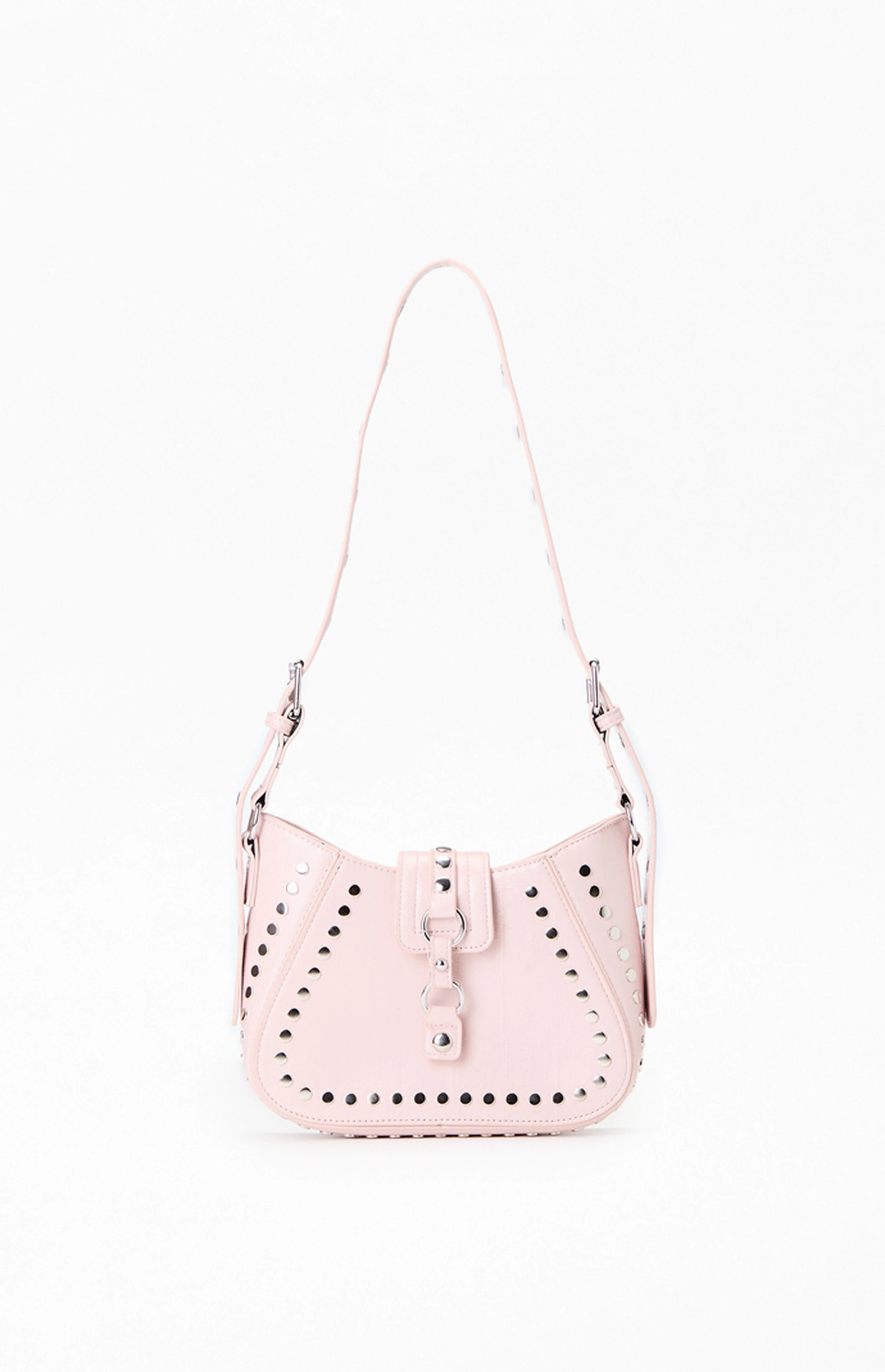 Pacsun Faux Leather Studded Shoulder Bag | PacSun