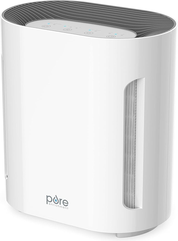 Pure Enrichment® PureZone™ Air Purifier for Bedroom & Living Room, 4-Stage Filtration & UV-C L... | Amazon (US)