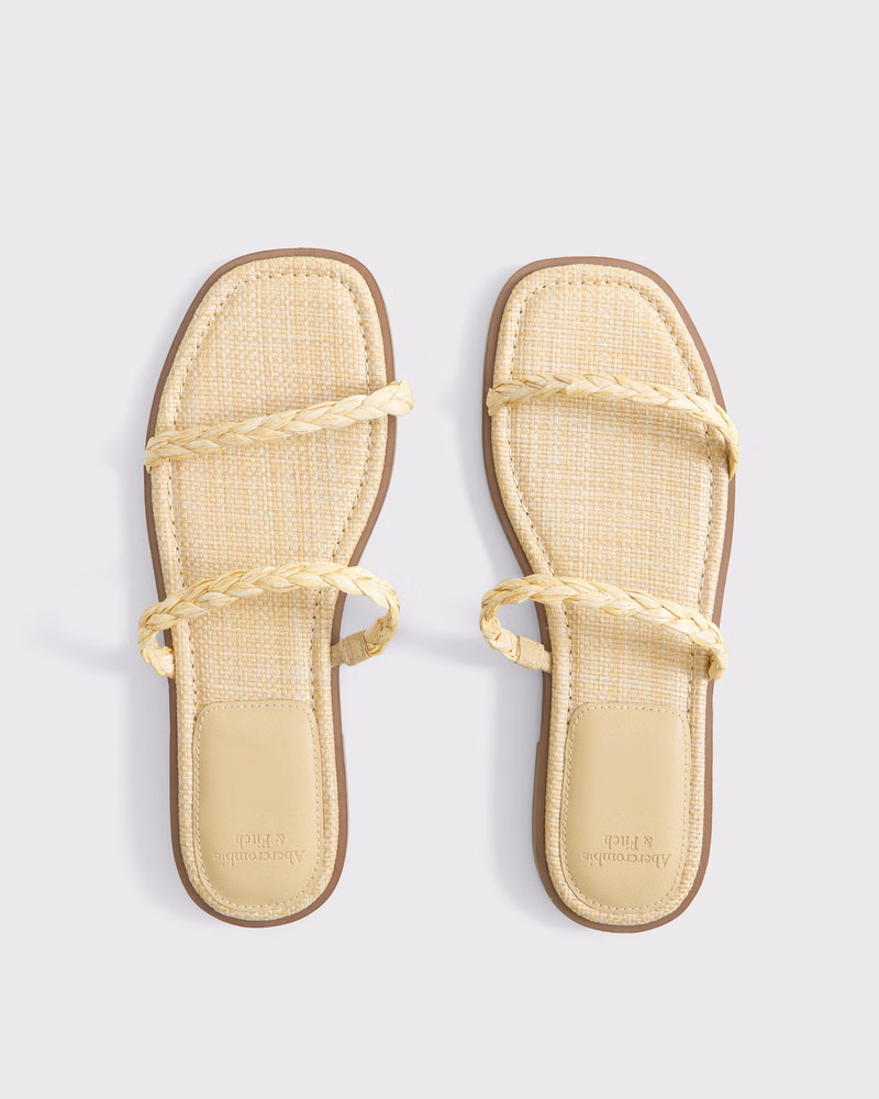 Women's Double-Strap Sandals | Women's Shoes | Abercrombie.com | Abercrombie & Fitch (US)
