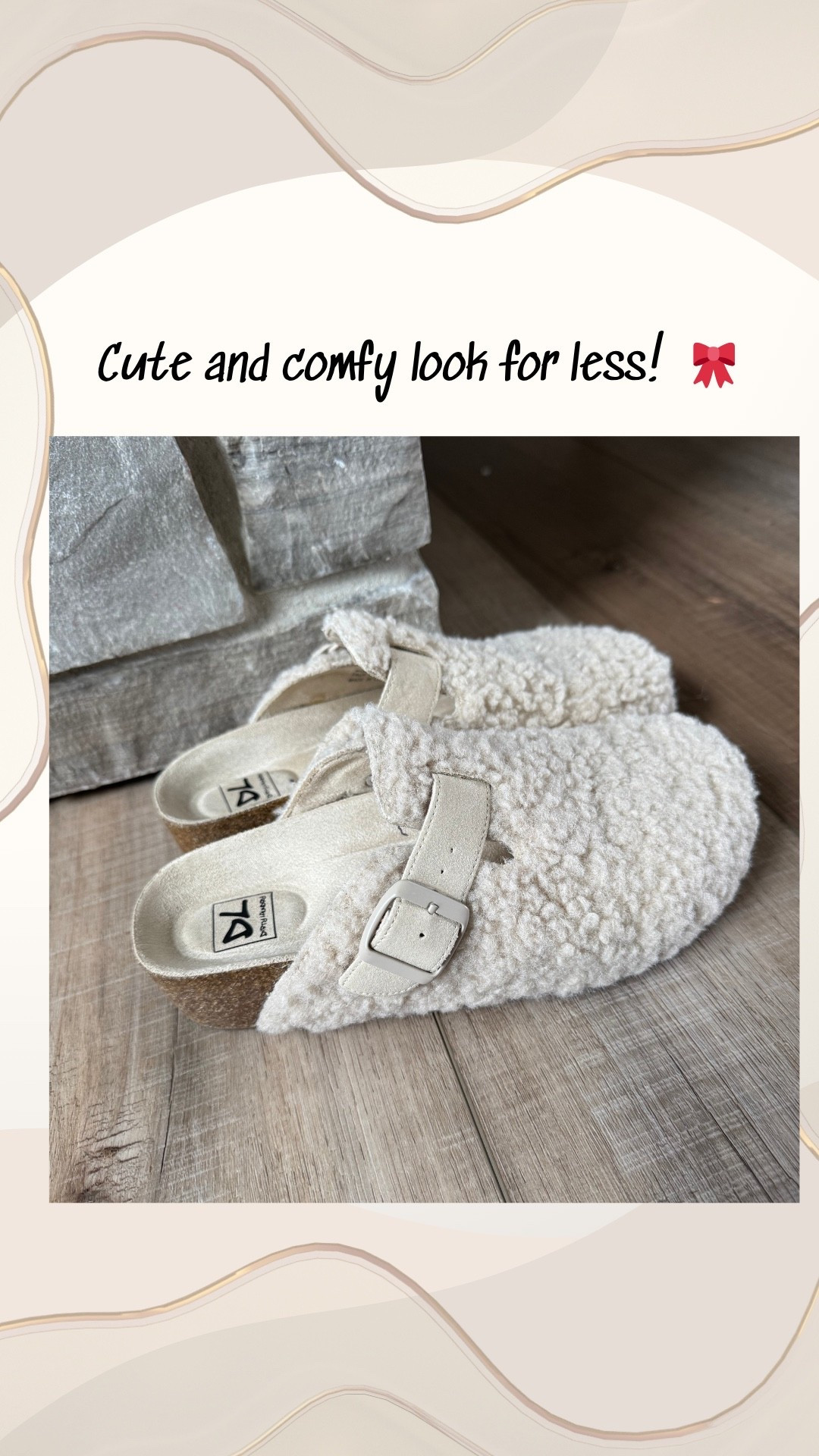 The cutest Birk dupe for less! So comfy and cozy! 

#LTKSaleAlert #LTKShoeCrush
