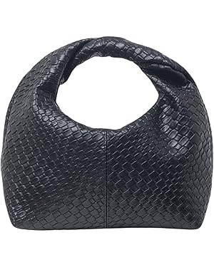 Verdusa Women's Ruched Hobo Mini Handbag Clutch Purse Dumpling Pouch Bag | Amazon (US)