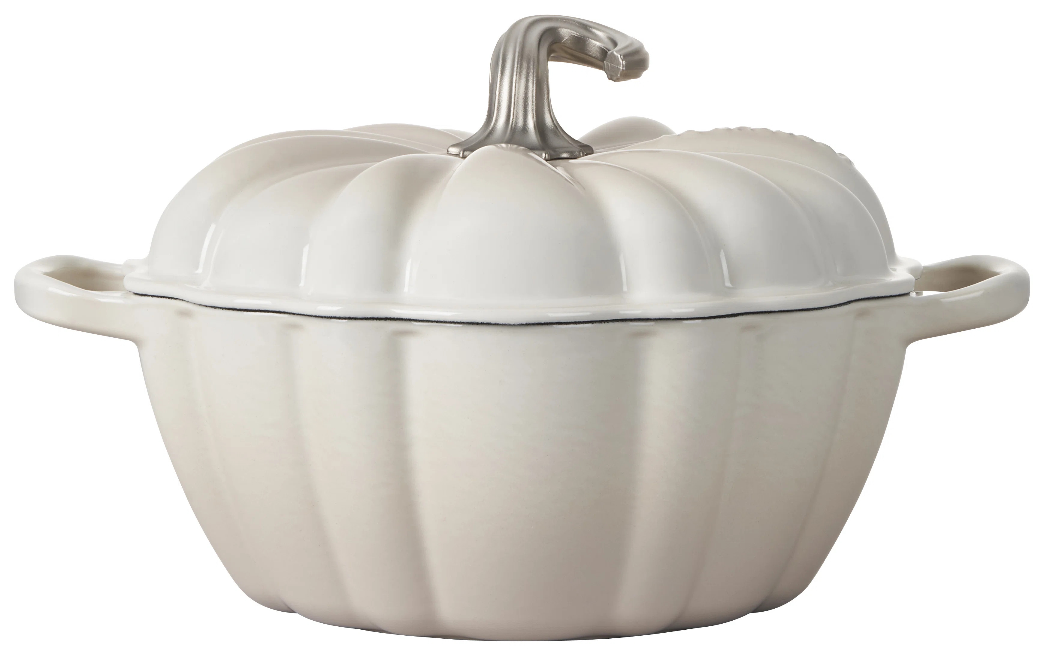 Le Creuset Enameled Cast Iron 4 Qt Pumpkin Shaped Dutch Oven with Lid & Reviews | Wayfair | Wayfair North America