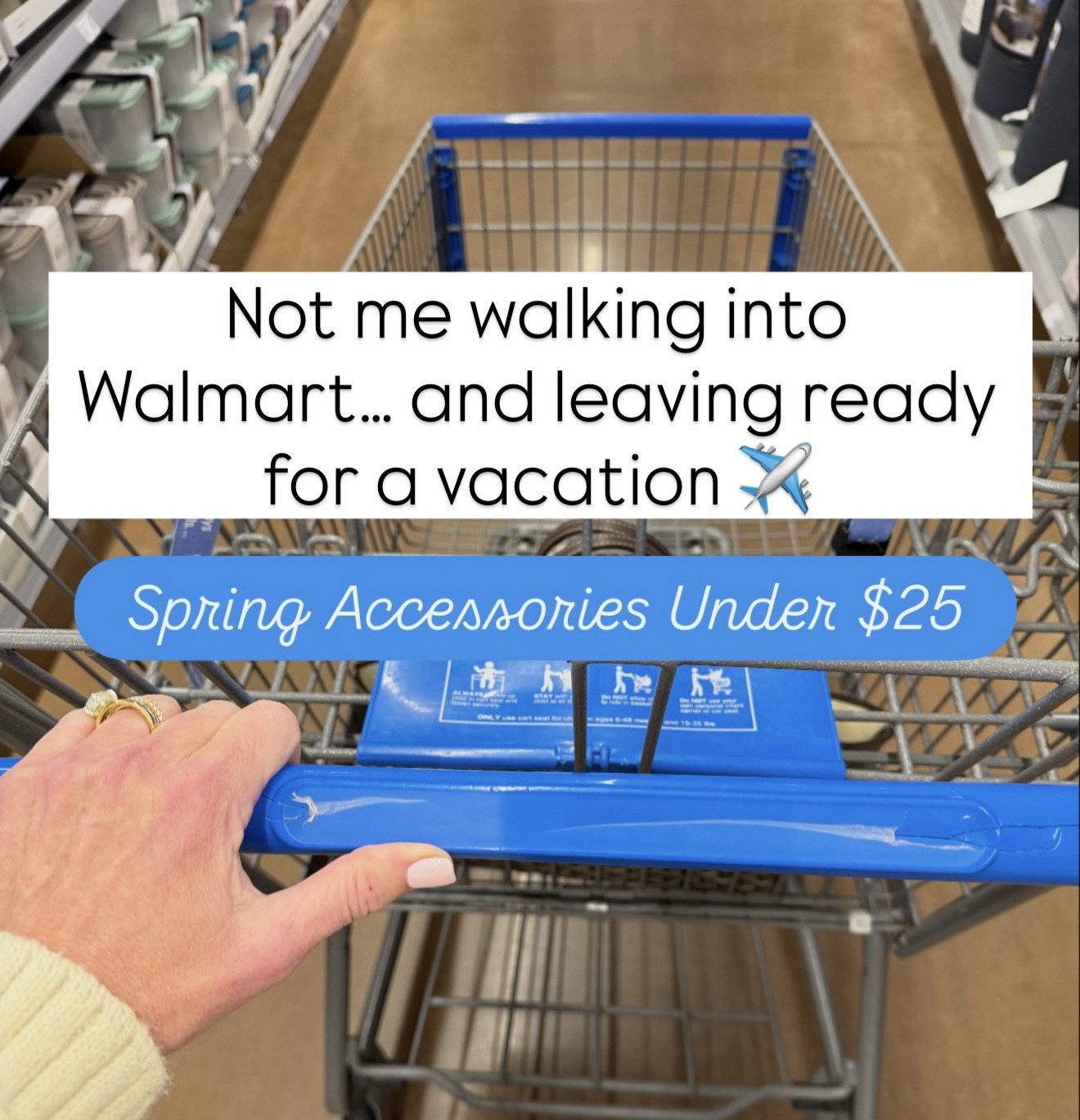 Not me walking into Walmart for one thing and leaving like I need to book a vacation immediately 😅✈️ These spring accessories are all under $25 and somehow giving major vacay energy—from straw bags and woven flats to the cutest little clips and add-ons that instantly elevate any outfit. If you need me, I’ll be mentally packing a suitcase while wearing all of this. Comment WALMART for links 🛒

#LTKvlog #LTKTravel #LTKSeasonal