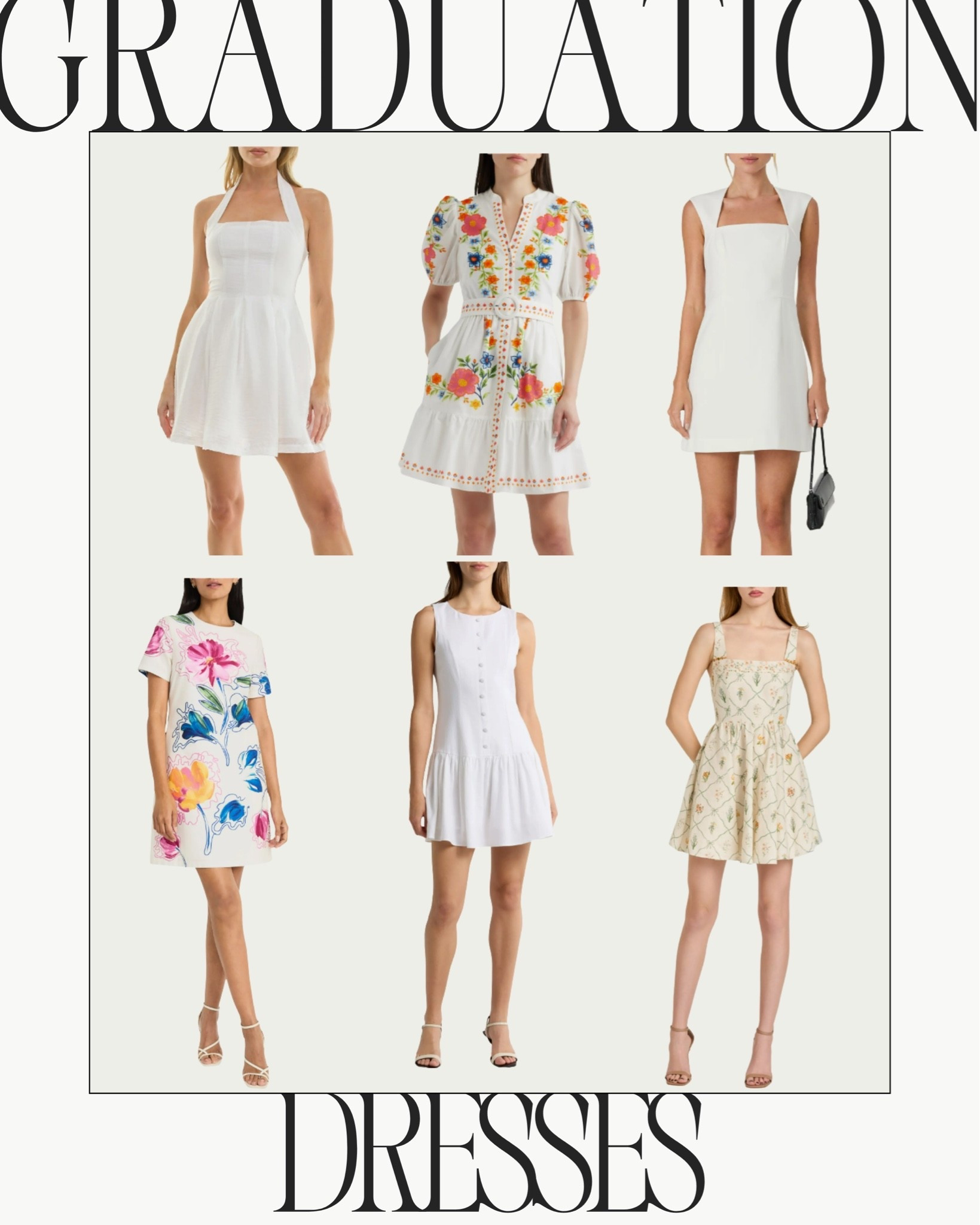 Graduation // graduation dress // Nordstrom // day dress // day event // floral // short dress // white dress // bachelorette

#LTKMothersDay #LTKSeasonal #LTKWedding
