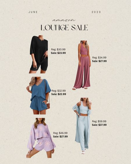 Amazon sale // lounge sets // lounge sale // comfy clothes 

#LTKstyletip #LTKSeasonal