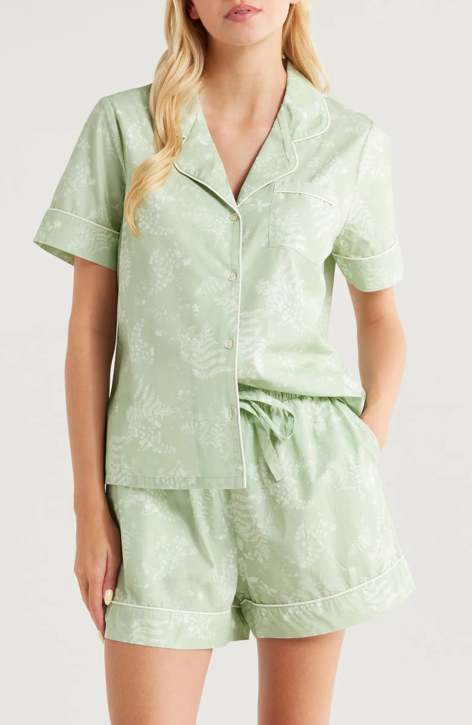 Classic Short Cotton Pajamas | Nordstrom