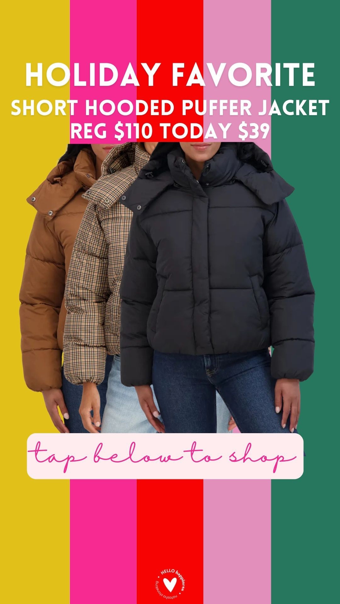 holiday favorite | puffer jacket $39 today 

#LTKHoliday #LTKSaleAlert #LTKGiftGuide