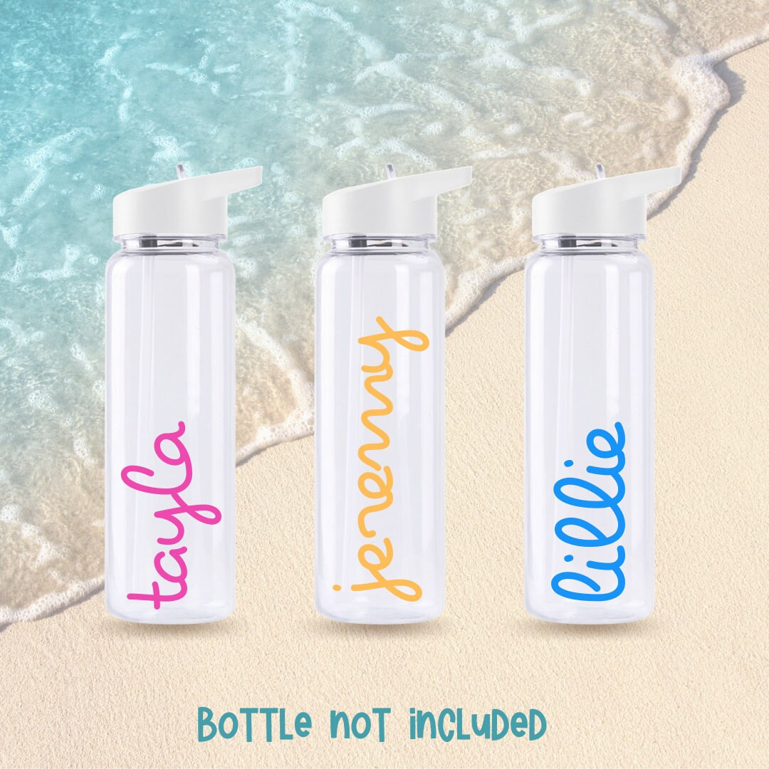 Love Island Inspired Name Decal Love Island Water Bottle - Etsy | Etsy (US)
