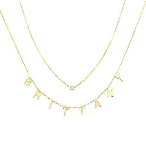 It's All in a Name™ Loverly Layered Necklace | The Sis Kiss