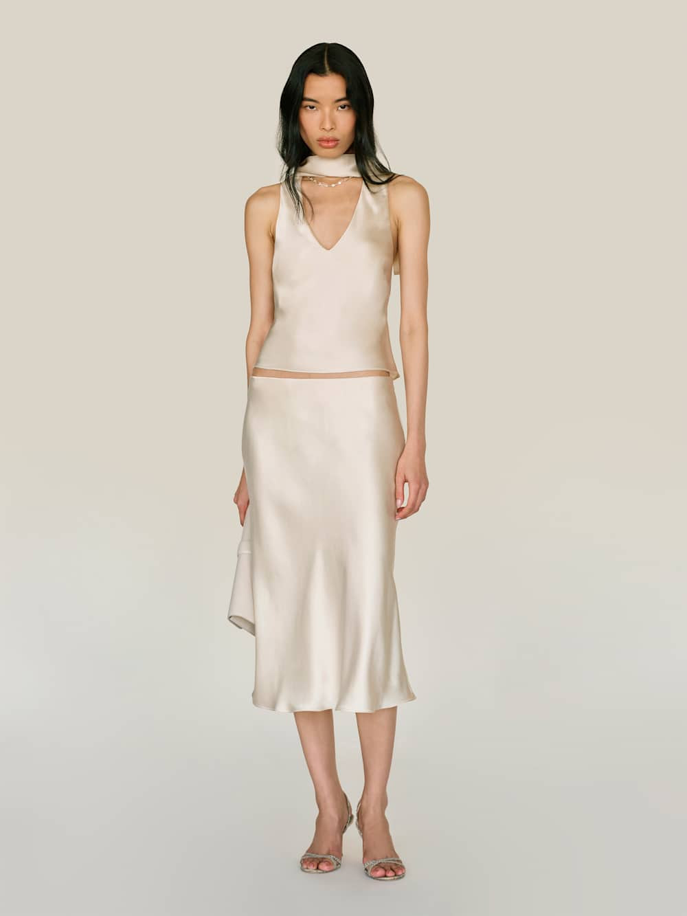 Pomelle Silk Two Piece | Reformation (Global)