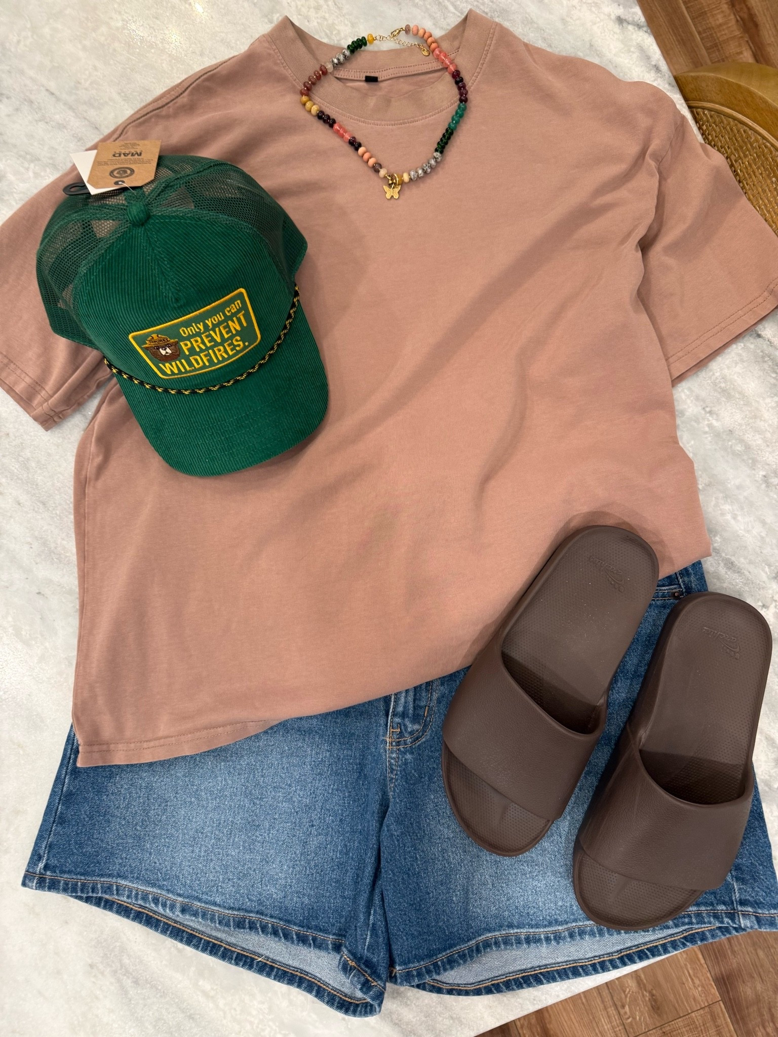 Fun outfit for exploring the outdoors on a warm summer day ☀️

#LTKootd #LTKgrwm #LTKTravel