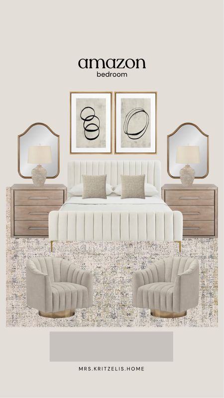 Amazon bedroom! 

Mirror, lamp, artwork, wall art, pillow, chair, bed, home decor 

#LTKHome #LTKFindsUnder100 #LTKSaleAlert