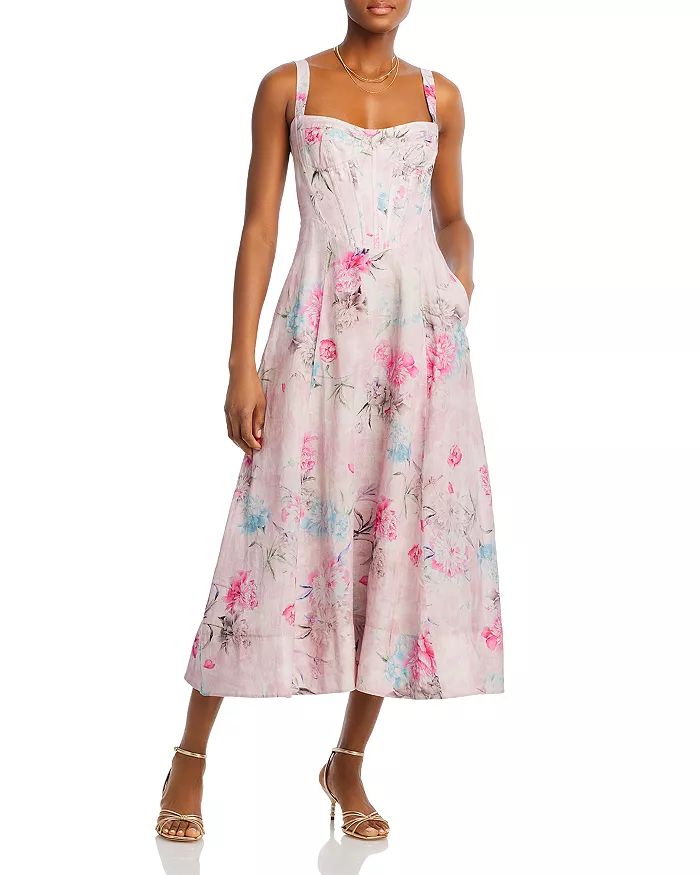 Bardot Adaline Corset Midi Dress Back to results -  Women - Bloomingdale's | Bloomingdale's (US)