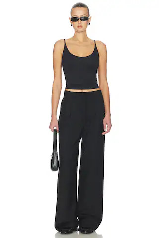 Smooth Layers Skimpy Strap Cami in Obsidian | Revolve Clothing (Global)