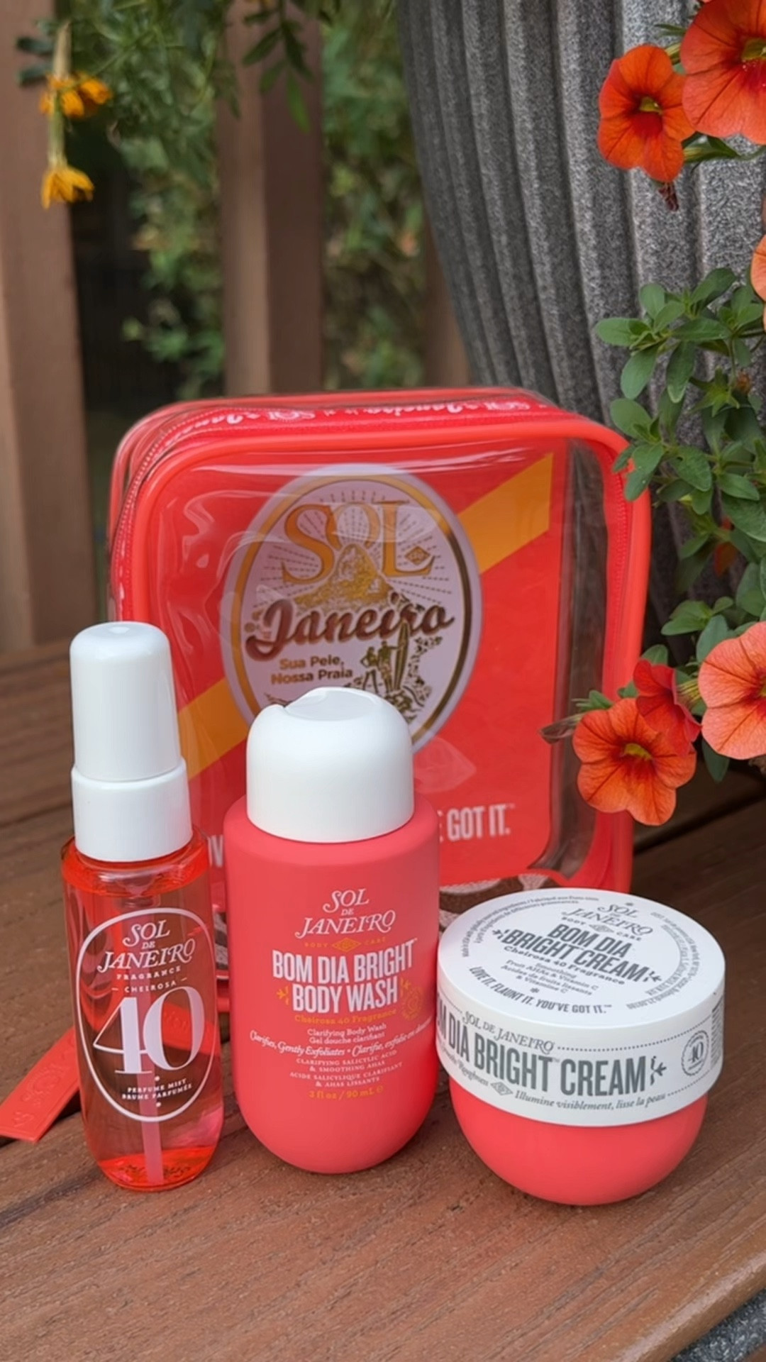 You can get the SolDe Janeiro Bom Dia jet set at Target and/or REVOLVE >> comes with the spray mist, body wash & cream ⭐️⭐️

#LTKBeauty #LTKFindsUnder50