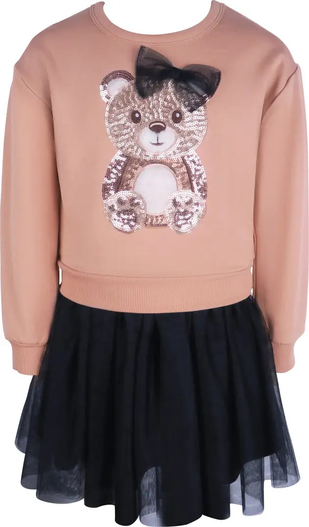 Kids' Sequin Bear Combo Tutu Dress | Nordstrom Rack