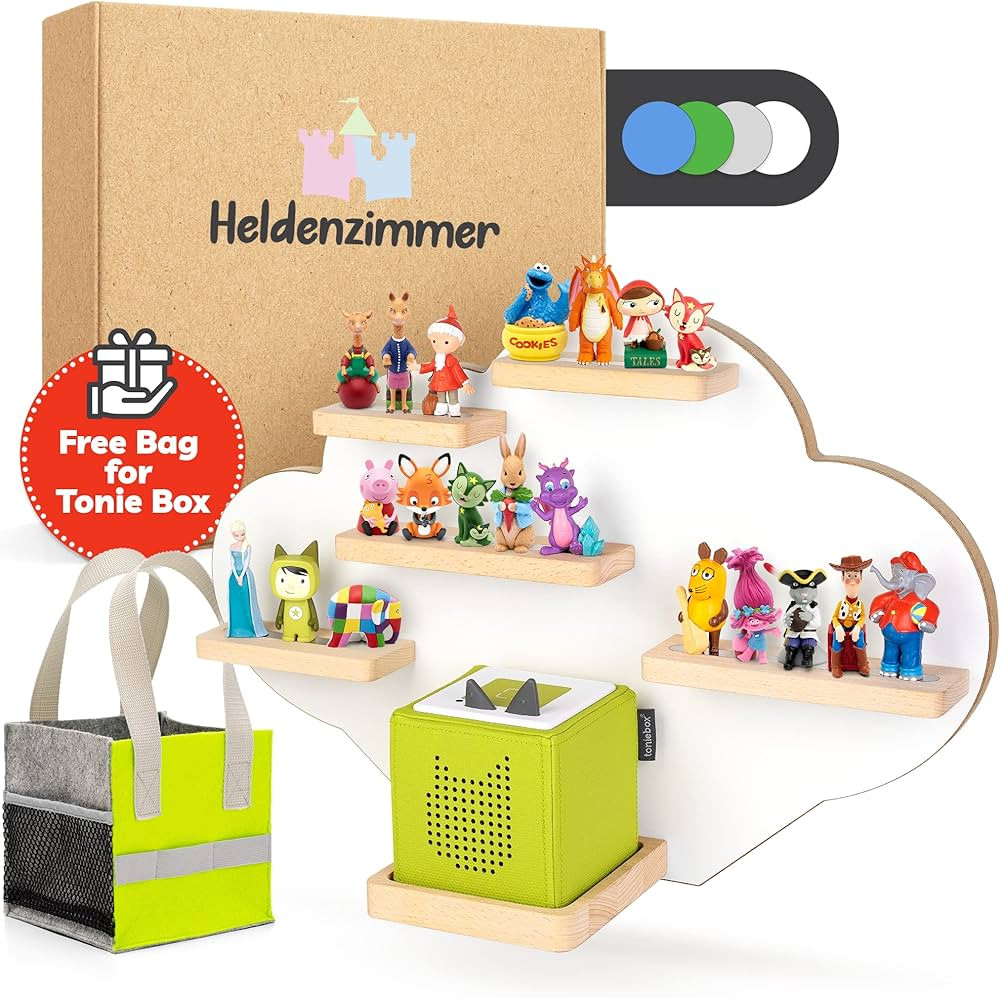 Cloud Tonie Shelf for Tonies and Tonie Box - Tonies Storage for All Your Tonies Box Accessories -... | Amazon (US)