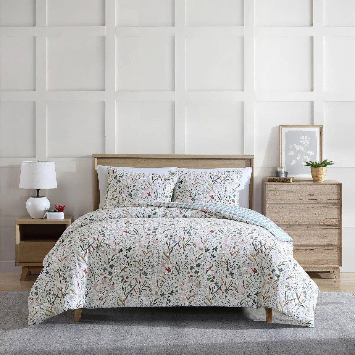 Eddie Bauer Varigated Eddie Bauer Woodland Forest Cotton Reversible Pink Comforter Set & Reviews ... | Wayfair North America